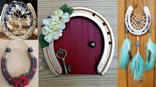 Best Horse Shoe Wall Hanging Making Ideas|Horse Shoe Decorating Ideas for Your home Good Luck