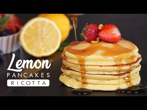 Lemon Ricotta Fluffy Pancakes | How Tasty Channel