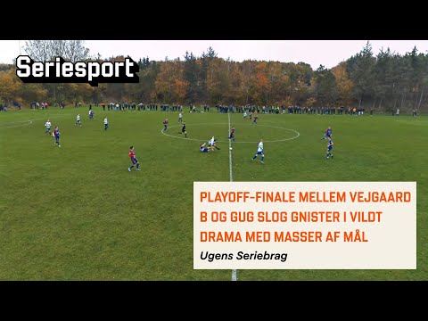 Playoff-finale mellem Vejgaard B og Gug B slog gnister i vildt drama med masser af mål 🔥⚽