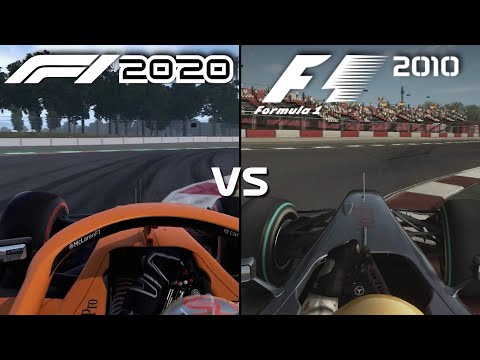 Codemasters F1 2020 vs F1 2010 ONBOARD SPAIN