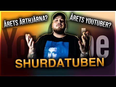 SHURDATUBEN - ÅRETS: YOUTUBER, ÄRTHJÄRNA, STJÄRNSKOTT MM.