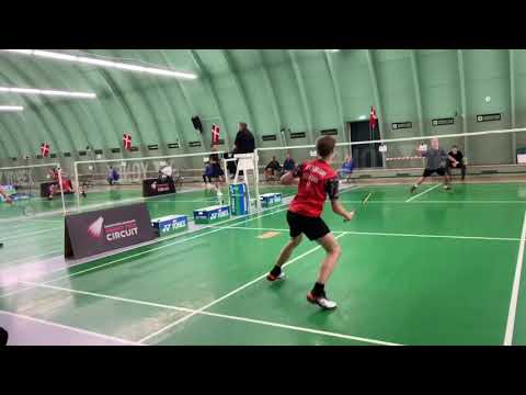 Badminton Grand Prix September 2020. Mens single. Kjaer vs. Vittoriani