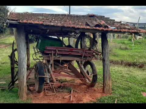 Imagem: Charrete do sítio do Noel, Carlópolis, Paraná.🍃🤠