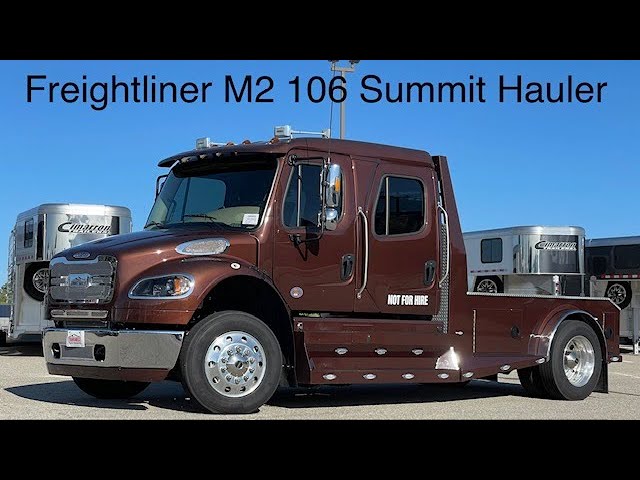 Preview image of 2022 Freightliner M2 106 Summit Hauler - 5U230631 youtube video