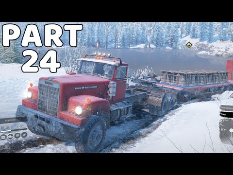 SnowRunner: Gameplay Part 24 - Oil Delivery [ 1440p 60FPS ]