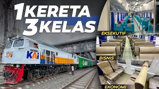 Download lagu CUMA Rp 350.000 BISA NAIK KERETA TERNYAMAN MALANG - BANDUNG! Full Trip Kereta Api Malabar Bisnis mp3