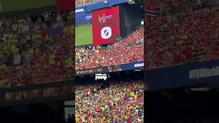 Download lagu Norway Fans Perform Synchronized Viking Row at World Cup mp3