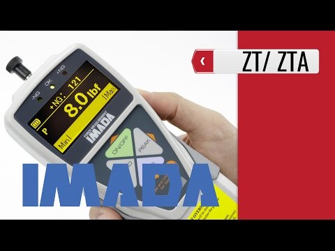IMADA ZT Digital Force Gauge (product video presentation)