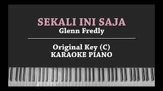 Sekali Ini Saja (KARAOKE PIANO COVER) Glenn Fredly