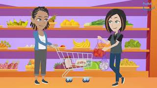How Many or How Much | Grocery Store Vocabulary | English Conversation Practice