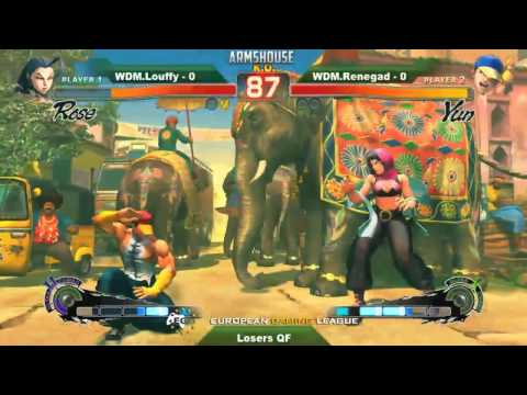 WDM.Louffy (Ro) vs WDM.Renegad (Yu) - losers quarter final