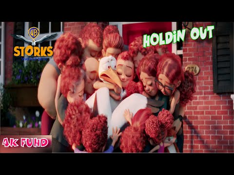 Storks Holdin’ Out Song | Video song | Storks Movie 2016 | The Lumineers | 4K FUHD