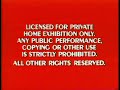Buena Vista Warning Screens 1984 CBS FOX Video 1984