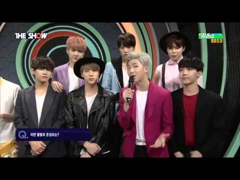 150505 BTS 방탄소년단  - Backstage Interview @ The Show