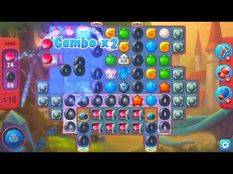 Fishdom level 5866 Hard