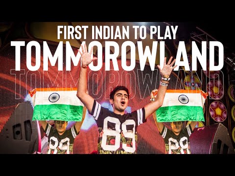 Becoming the first Indian to play at #Tomorrowland