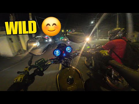 Wild Night Ride With My Biker Bros | Jamaican Bike Life 🇯🇲