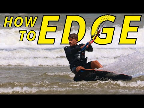 How to RIDE or EDGE on a Kiteboard | Learning to Kitesurf Ep. 10