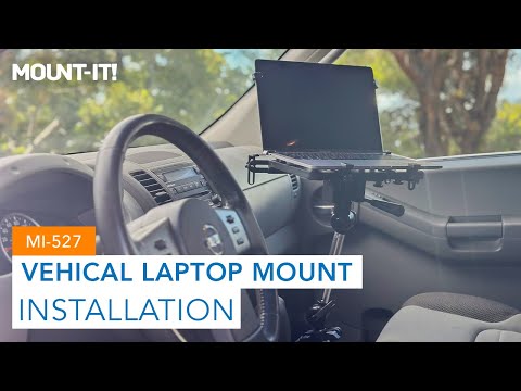 Vehicle Laptop Mount | MI-527 (Installation)