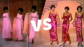 The Supremes - Ed Sullivan VS. Hollywood Palace Performances!