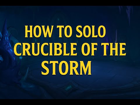 HOW TO SOLO CRUCIBLE OF THE STORM (MYTHIC)