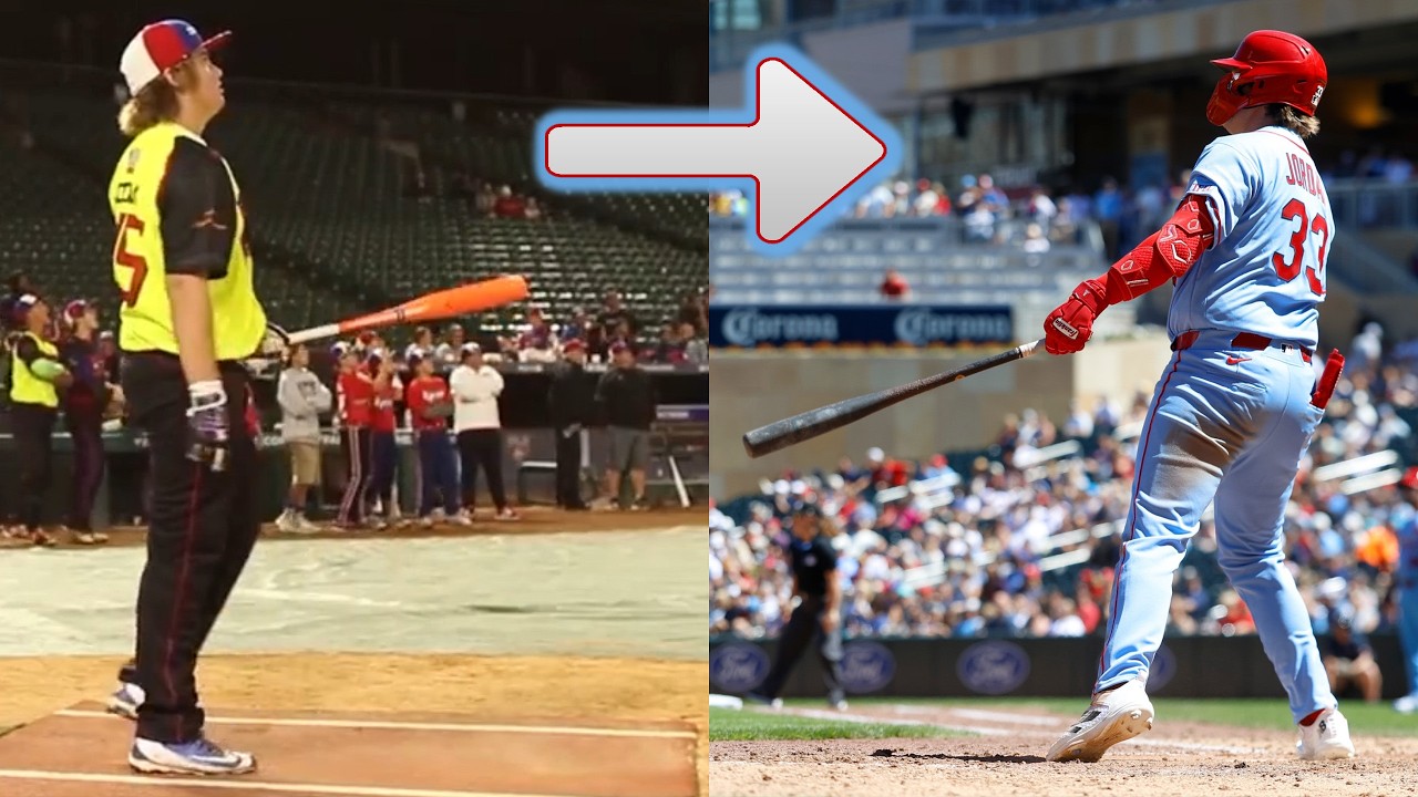 From 500-foot homers at 13 years old to his first Major League homer 😮 Blaze Jordan has arrived 🔥