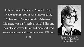 Jeffrey Dahmer | Wikipedia Article