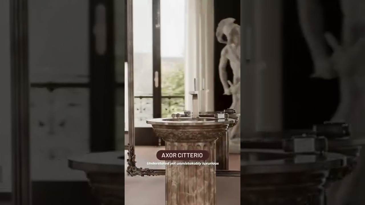 An icon of modern bathroom design. This is the Axor Citterio!#shorts #ytshorts #bathroom #ashortaday