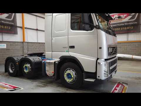 New In Stocklist For Sale: VOLVO FH GLOBETROTTER 460 EURO 5, 6X2 TRACTOR UNIT - 2012 - CN62 AMV