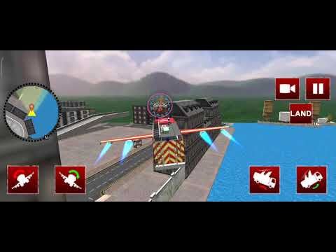 Driving Flying Fire Truck  - Flying Fire Truck Simulator #2 - Android Gameplay