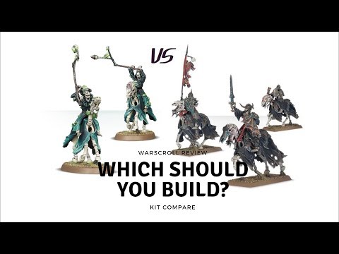 Black Knight vs Hexwraiths AoS Kit Compare