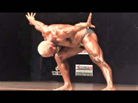 Steve Johnson (UK), NABBA Worlds 2017 - Masters Over 50 Winner