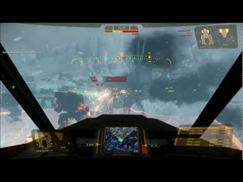 [HD] Mechwarrior Online Gameplay: 4 Kills in a Dragon DRG-1C