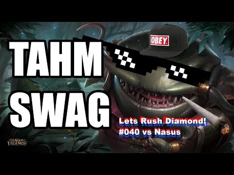 Road to Diamond #040 Tahm Kench Top vs Nasus