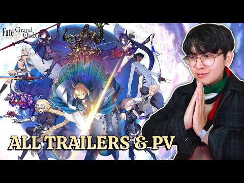 NEW FATE FAN Watches ALL Fate/Grand Order Trailers — The Lore Is WAY Deeper Than I Expected.