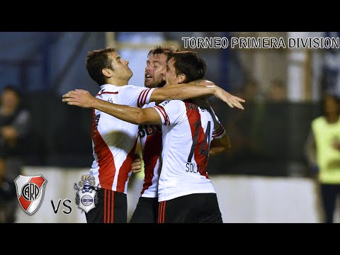 Gimnasia 2 vs. River 3 - Primera División 2015 - Fecha 7 - Goles