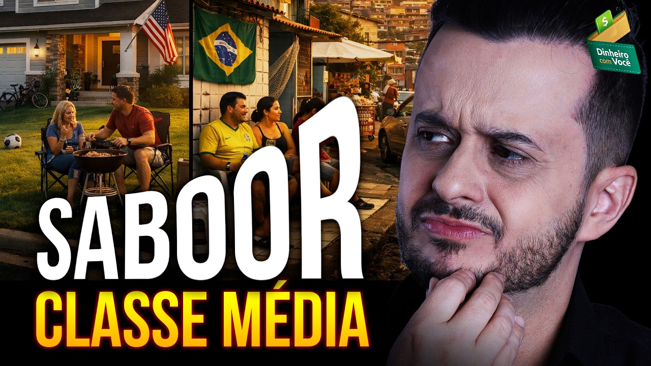 Classe Média no Brasil é Pobre nos EUA? A verdade que ninguém te conta!