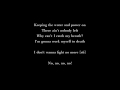 Alabama Shakes - Don't Wanna Fight (lyrics)