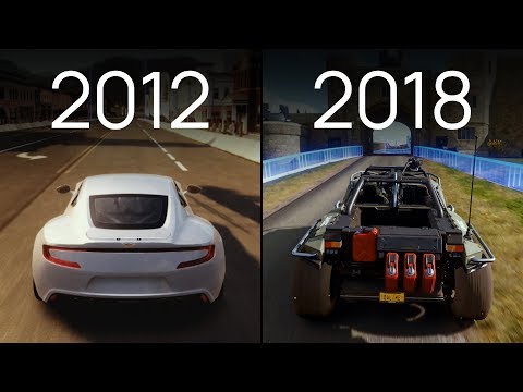 Evolution of Forza Horizon Games 2012 - 2018