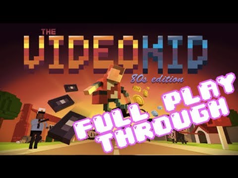 The Video Kid 80s Edition Full Play Through!