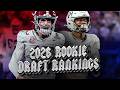 Rookie Draft Rankings + Weighing Draft Capital | Dynasty Fantasy Football 2026