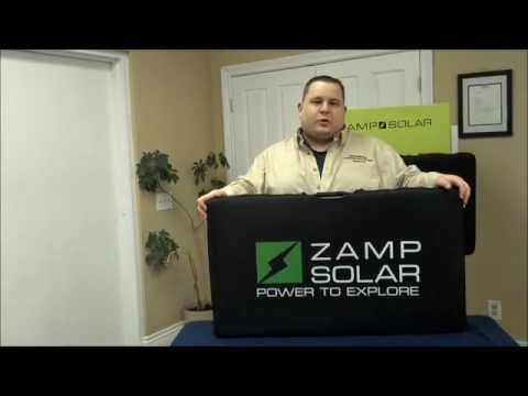 Zamp Portable Solar Charging System for RV's, Travel Trailers, Motor Homes, Boats and Airstreams