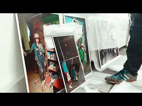 Martha Cooper Retrospective - How the show comes together- STREETART I URBANART Berlin #yesandpro