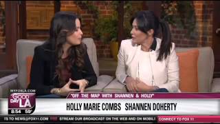 Shannen on Good Day LA - Promotion Off the Map - 08.01.2015