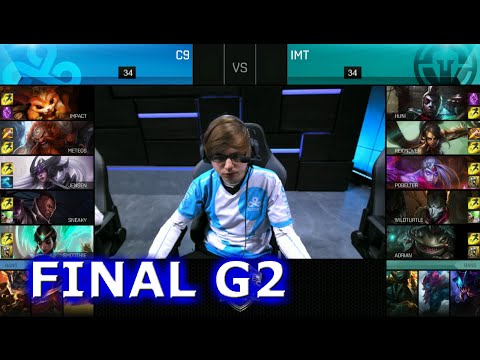 Cloud 9 vs Immortals | Game 2 S6 Worlds 2016 NA Regional Gauntlet Final Round 3 | C9 vs IMT G2 R3