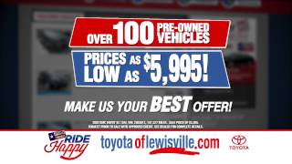 preview picture of video 'Toyota of Lewisville - Make An Offer Pre-Owned Sales Event'