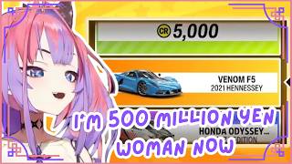 Vivi Won a SUPERCAR And Becomes a 500 MILLION YEN Woman! 😭💸 | Hololive Clip