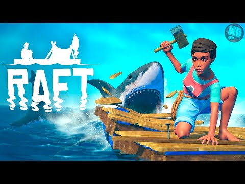 Surviving In The Open Ocean | Raft Multiplayer - YouTube