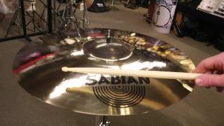 Video thumbnail for Sabian AAX Stadium Ride Cymbal Brilliant 20" by Drum Center of Portsmouth