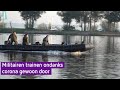 Militairen trainen ondanks corona gewoon door